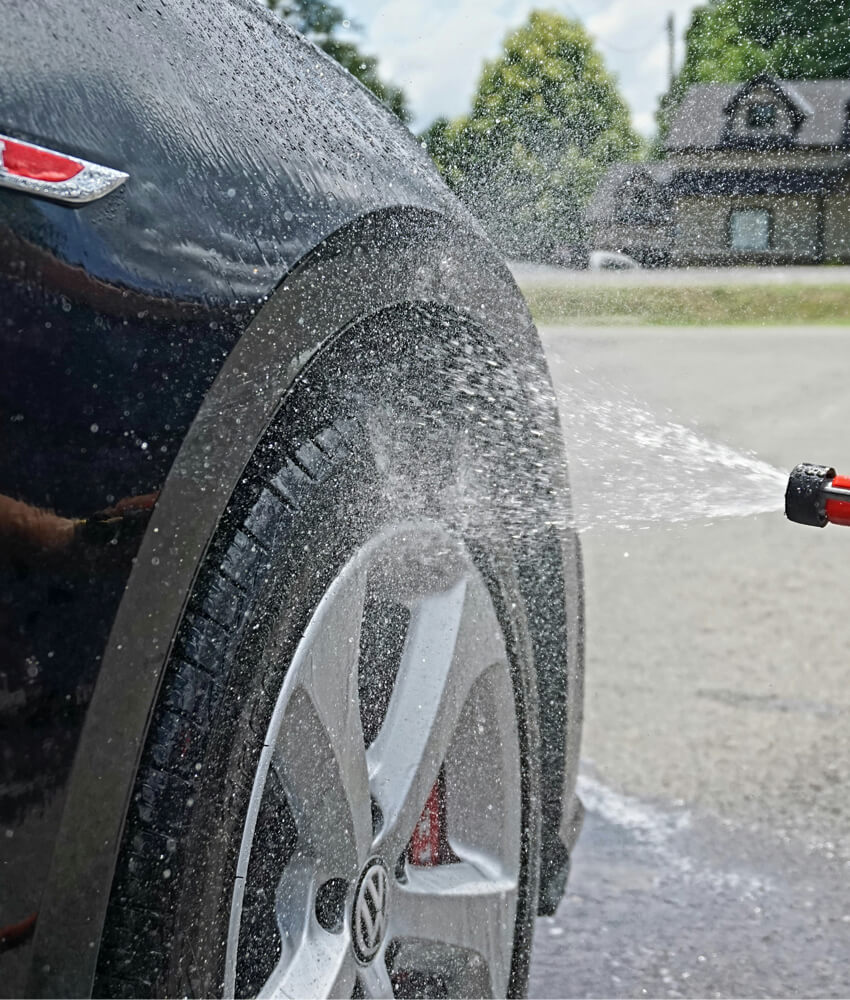 Rims & tires washing